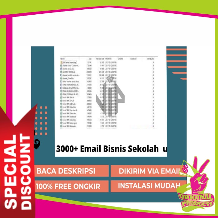 PROMO PAKET 3000+ EMAIL BISNIS SEKOLAH EDU UNTUK KEPERLUAN BROADCAST PROMOSI BISNIS USAHA PRO PLUS