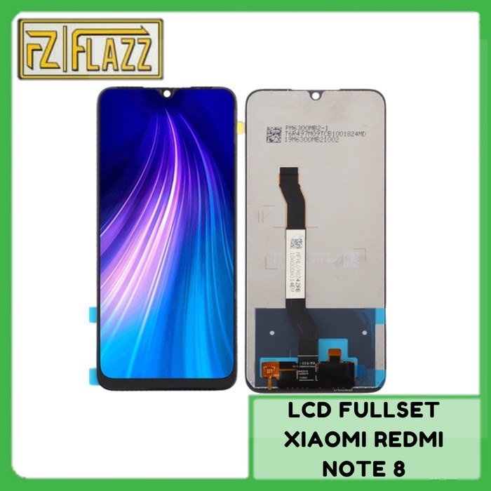 LCD TOUCHSCREEN XIAOMI REDMI NOTE 8 BLACK FULLSET REDMI NOTE 8