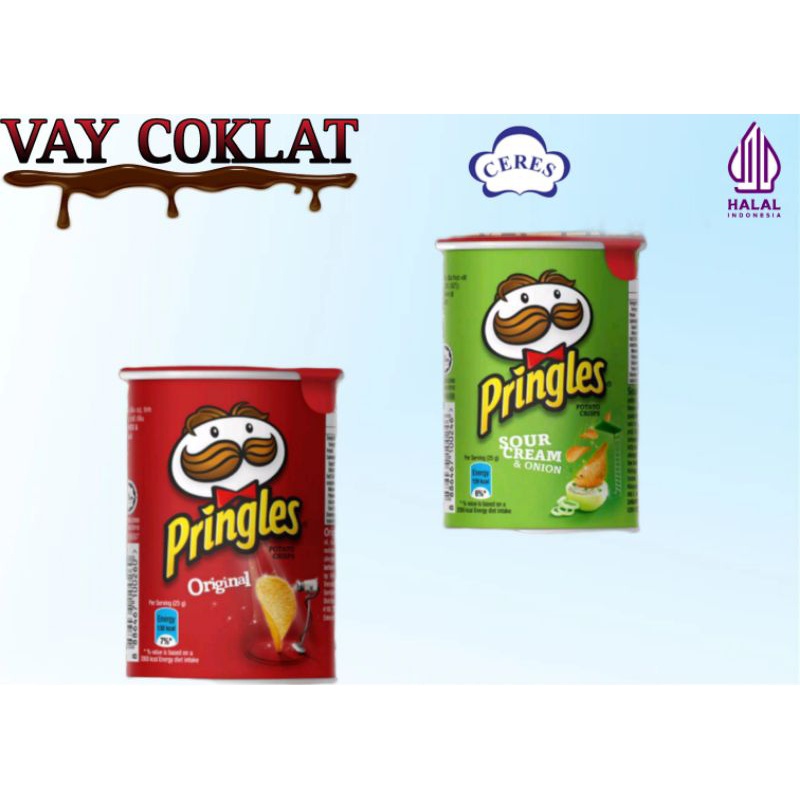 

Pringles & Onion Ni 42Gr/12Pcs(1Dus) Exp Juni 2024