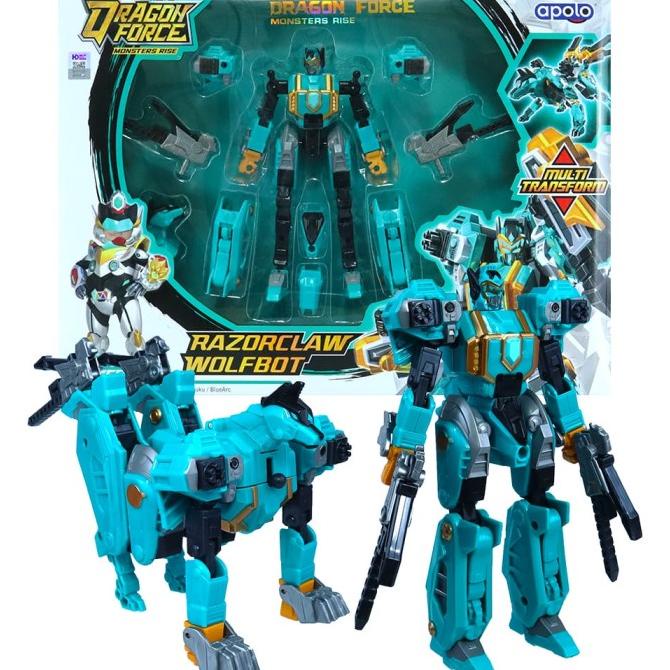 Mainan Robot Transformers Ultraman Dragon Force Original Edukasi Anak