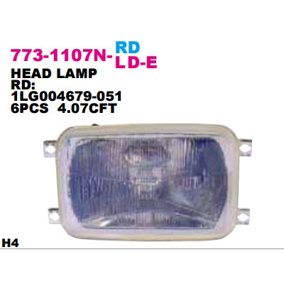 Cod - Head Lamp Lampu Depan Volvo Truck Fl10 1987 Kode 041