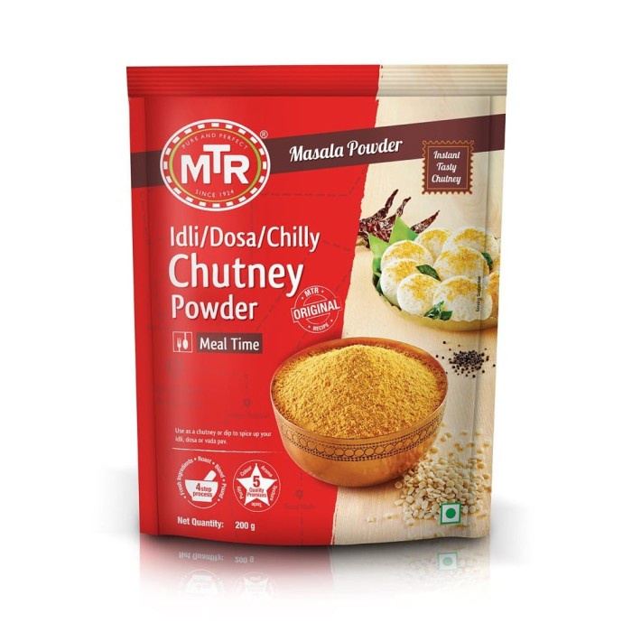 

>*>*>*>*] MTR CHUTNEY POWDER 200 GM