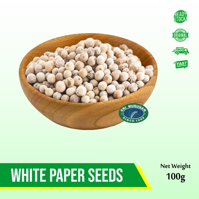 

monggo] WHITE PAPER SEEDS 100 GM