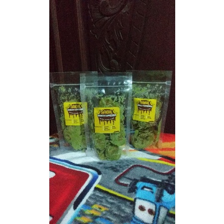 

keripik pisang coklat lumer rasa matcha