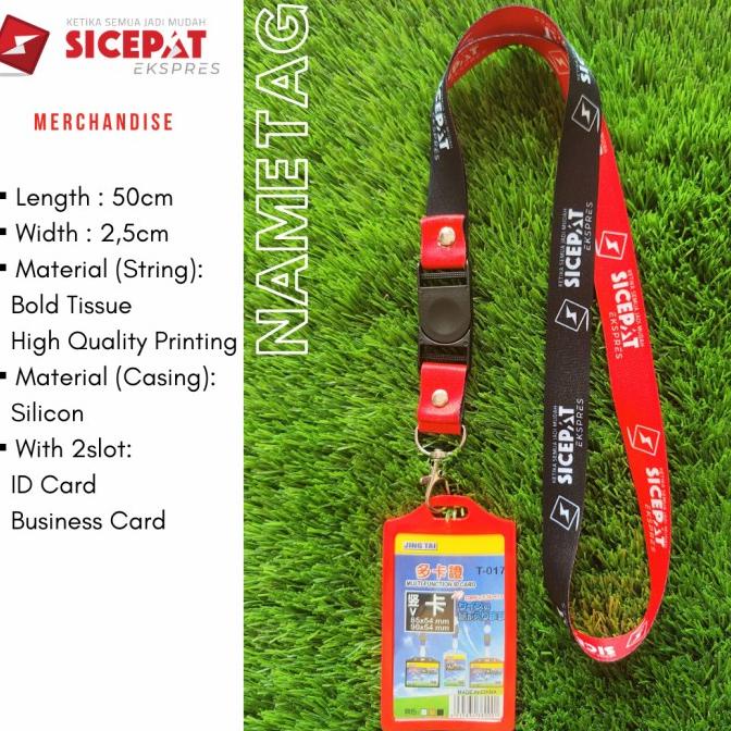

Terbaik Sicepat Merchandise : Tali Nametag Seragam Sicepat Pengiriman Cepat