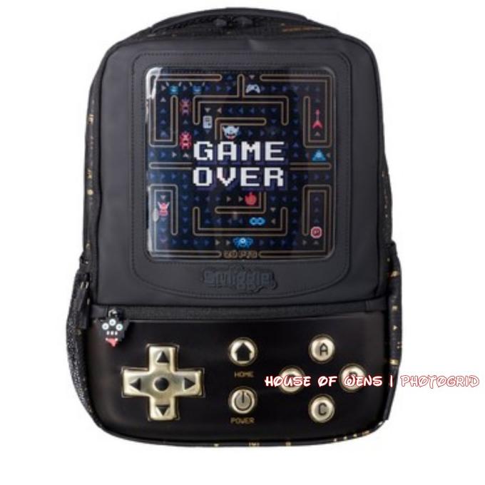 Smiggle Game On Backpack - Tas Backpack Smiggle Limited Edition