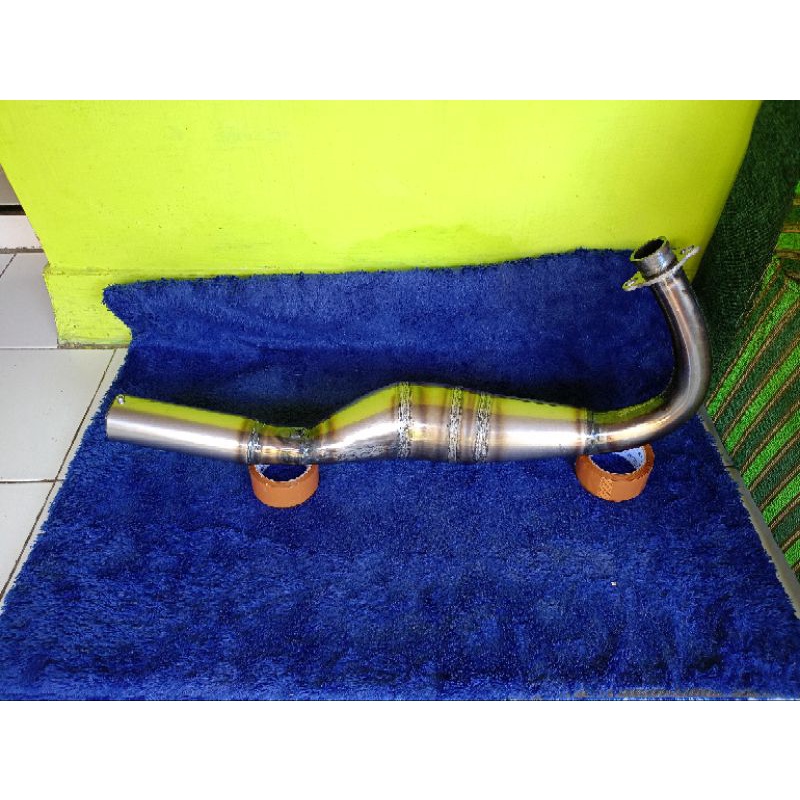 kenalpot RX king kolong Kupang plat karat