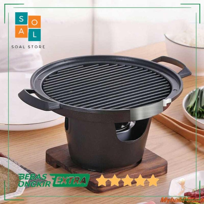 Sale Kompor Alat Panggang Barbeque Daging Ikan Arang Shabu BBQ Grill /GRILL PEN/BAKARAN SATE/MULTI