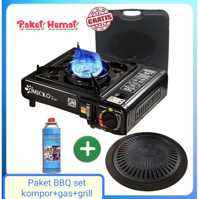 TERMURAH paket barbeque bbq set kompor portable grill-kompor portable-grill bbq /GRILL PEN/BAKARAN
