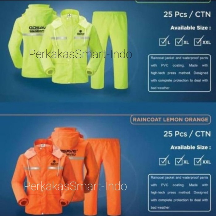 JAS HUJAN GOSAVE RAINGARD / JAS HUJAN BAJU CELANA