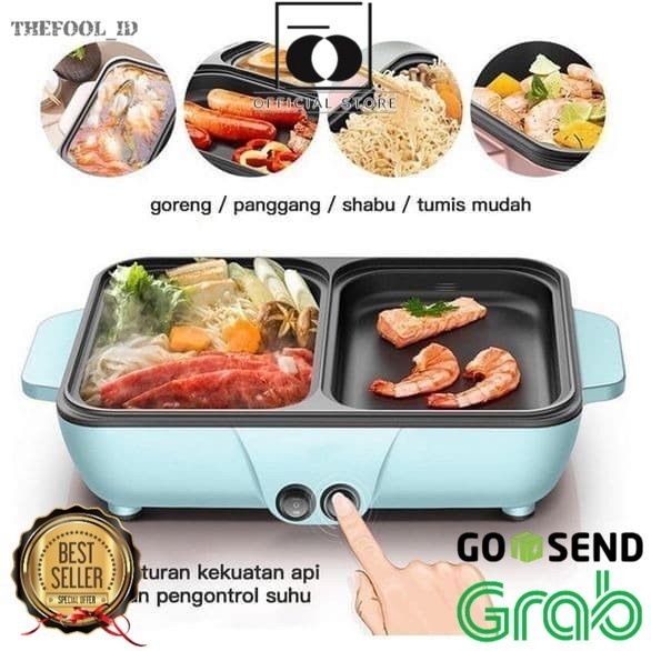 BISA COD Alat Panggang dan Rebus Portable Elektrik / Super Grill TF /GRILL PEN/BAKARAN SATE/MULTI