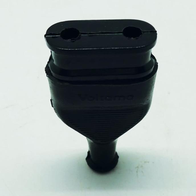 =====] Colokan Contra Steker Karet Hitam Voltama 508