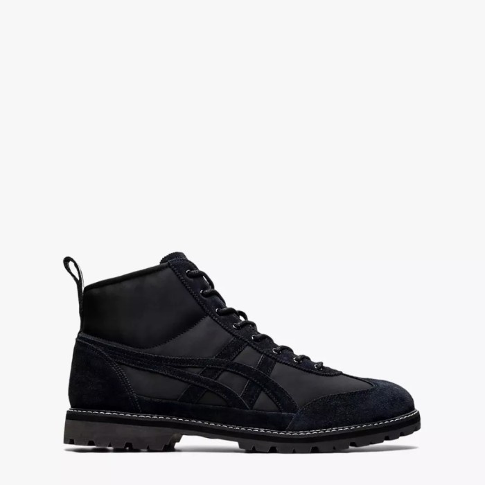 Onitsuka Tiger Rinkan Boot Original Sepatu Boot Unisex - Black Promo Terbaru