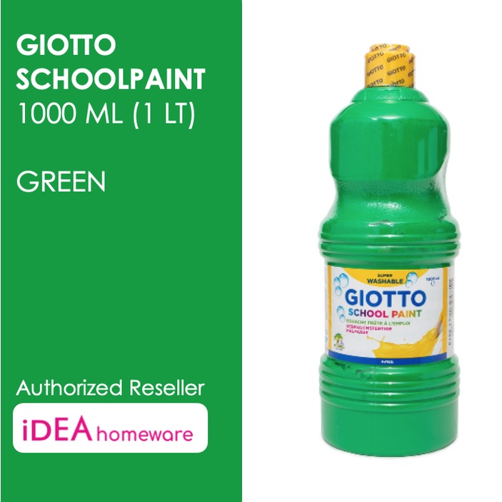 

Giotto School Paint Green Hijau 1000 Ml Cat Air Poster Lukis Washable 1 L