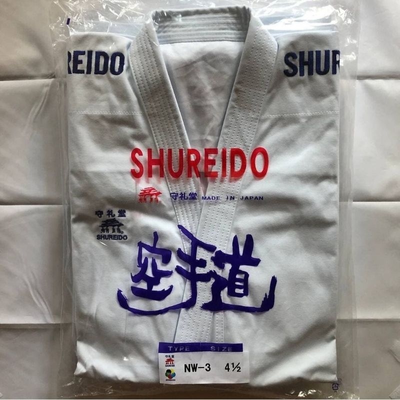 Baju Karate Shureido Kata New 2023 Merah Dan U Baju Kata Shureido Aka Ao Wkf Approved Made In Japan