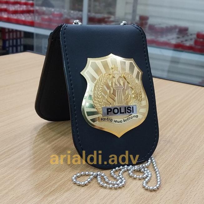 dompet kalung polisi lencana polri |trend