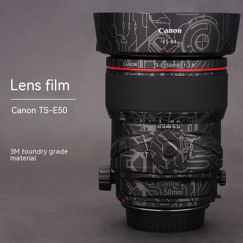 Suitable for protection film a Canon TS-E50 TS50 pivot paper fully covered by 3m