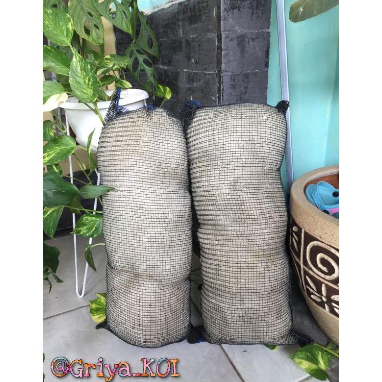 Terbaru - TER Packing +-1kg/Bantal Media Filter Jaring Bekas Nelayan + Packing Waring ~
