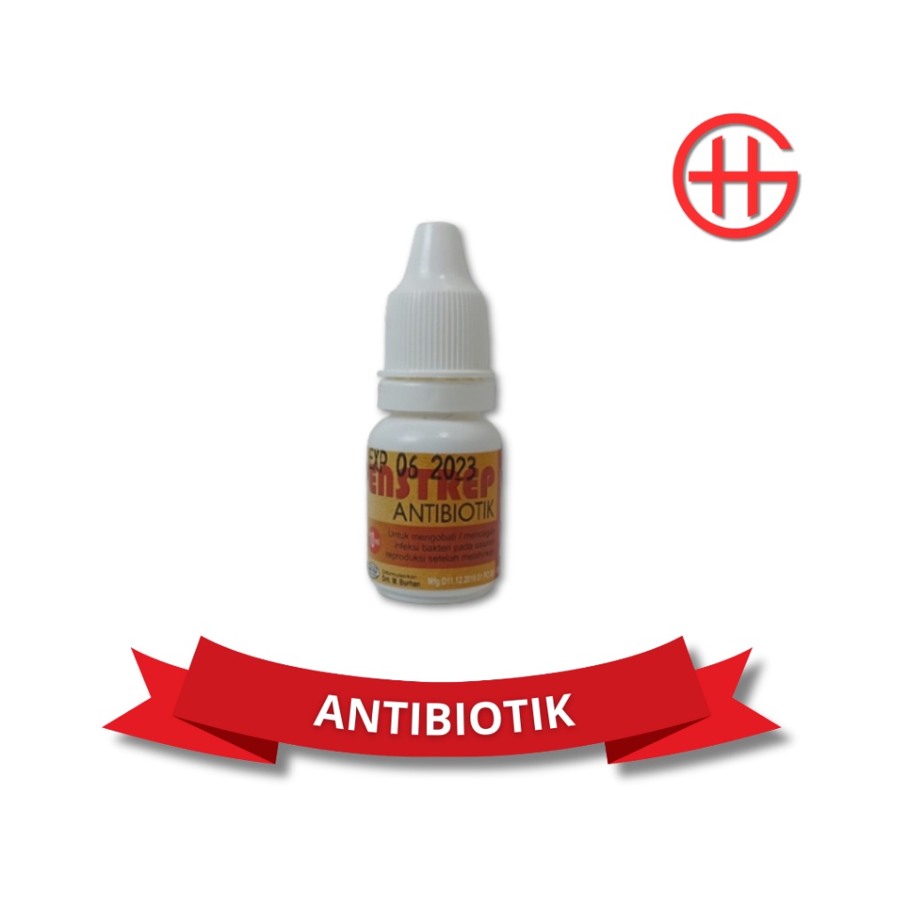 GH Antibiotik Kucing & Anjing PENSTREP 10ml | Cegah Infeksi Saluran Reproduksi Induk Setelah Melahir