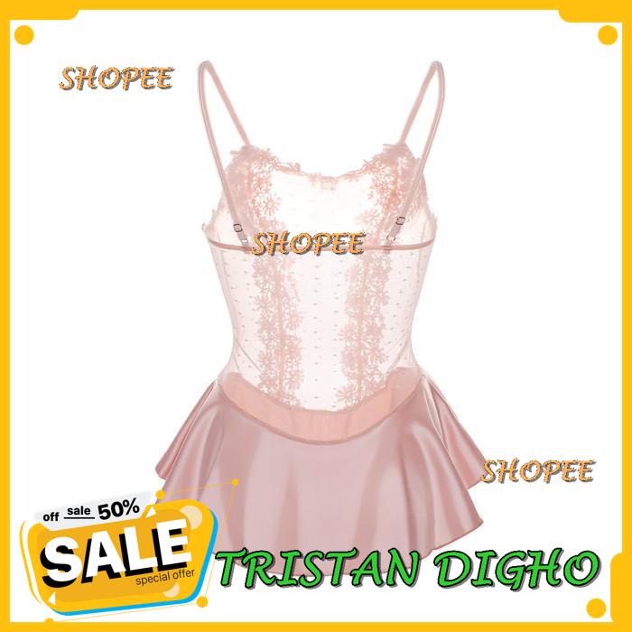 LINGERIE WANITA SEXY TRANSPARAN KETAT PAKAIAN TIDUR BAHAN LACE A / LINGERIE WANITA SEXY TRANSPARAN K