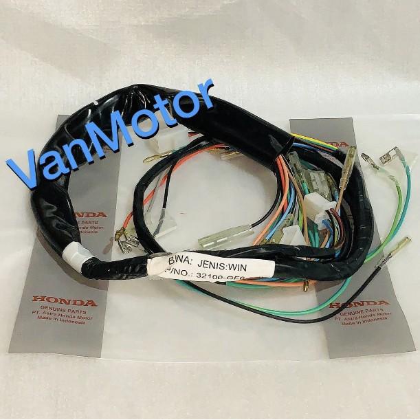 Kabel Body Bodi Honda Win 100 Win100 Set Komplit Honda Gf6 Ori Murah