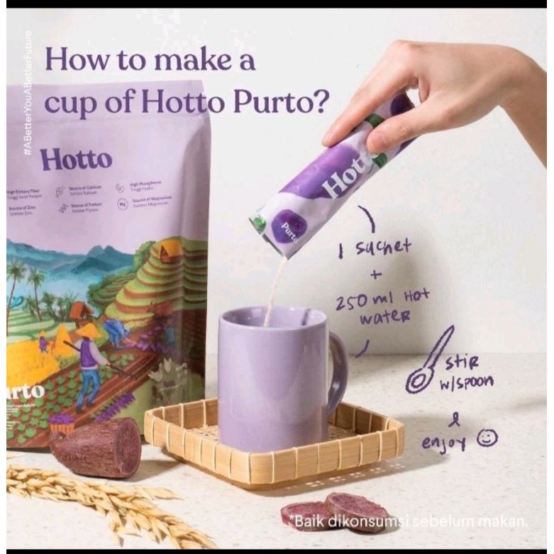 

HOTTO Purto Multigrain with Purple Potato 1 pack