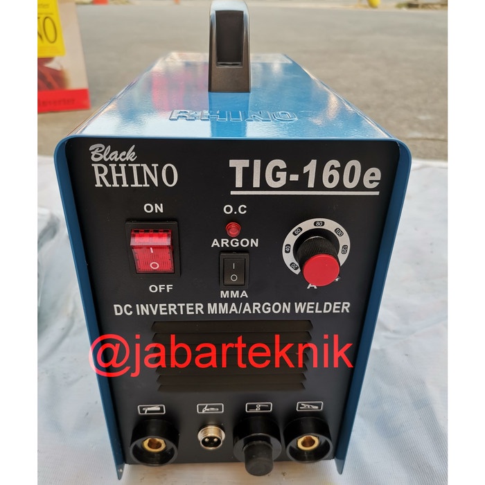 Mesin Las Argon Stainless Rhino Tig 160 Trafo Las Inverter Termurah