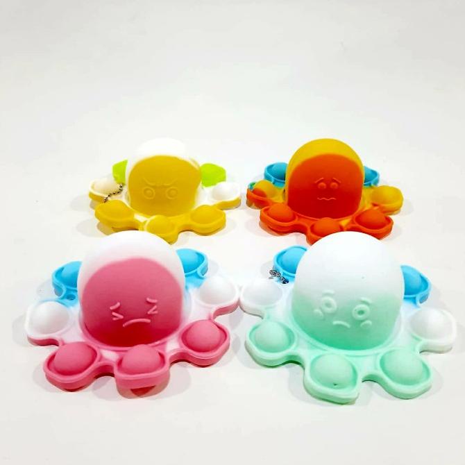 

New Sale Mainan Karet Octopus Rubber Toy Stress Relief Kado Mainan Edukasi Anak Berkualitas