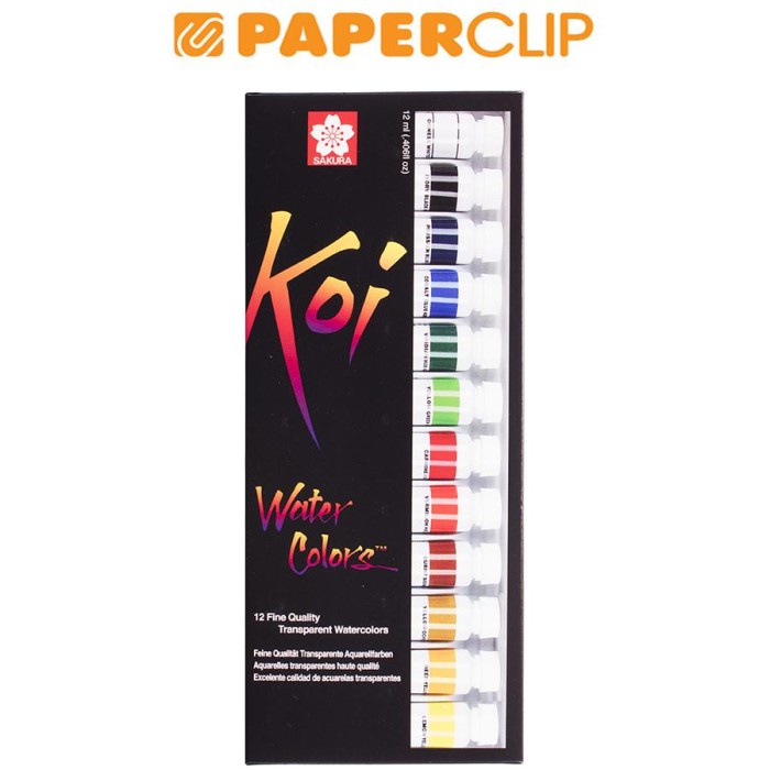 

Terlaris Water Color Set Xnm12L Koi Sakura 12 Color Promo Terbaru