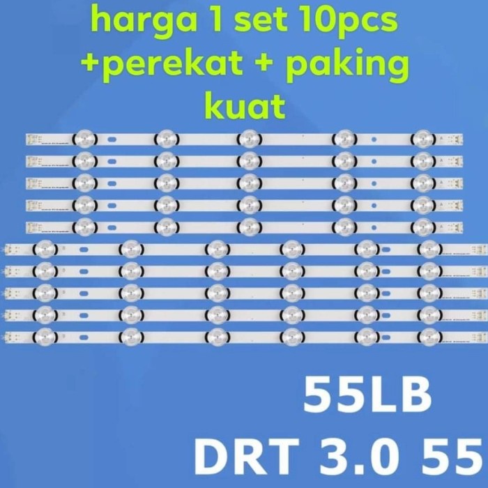 [Ori] Lampu Led Backlight Bl Tv 55Lb 55Lb582 55Lb582T 55Lb620 T 55Lb650 T Terbatas