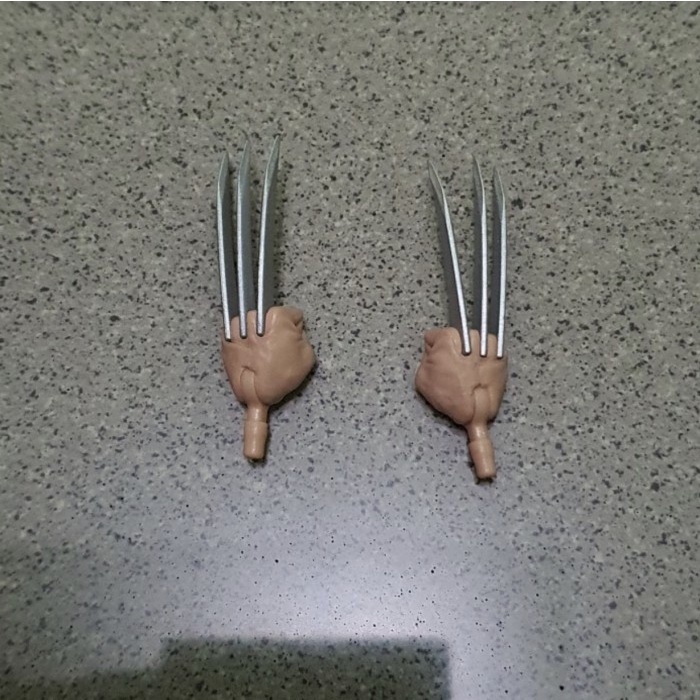 Kitbash Part Tangan Hand Cakar Claw Logan Old Movie Wolverine