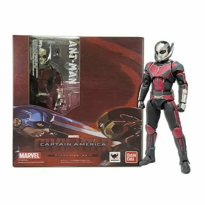 ✅Baru Shf Ant-Man Ant Man Antman Marvel Civil War Include Base Terbaru