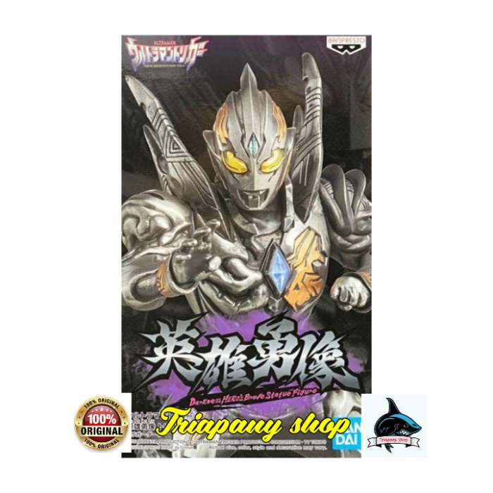 ✅COD Ultraman Trigger Hero'S Brave Statue Figure Ultraman Trigger Dark Verb Diskon