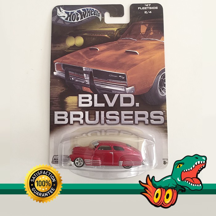 ✅COD Hot Wheels Blvd. Bruisers 47 Fleetside Merah 2/4 Berkualitas