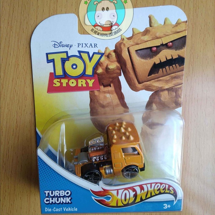 ✅COD Hot Wheels Hotwheels Toy Story Turbo Chunk Limited