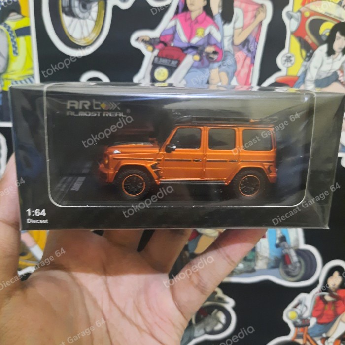 ✅New Almost Real 1:64 Brabus G-Class Adventure Package Mercedes-Amg G63 Diskon