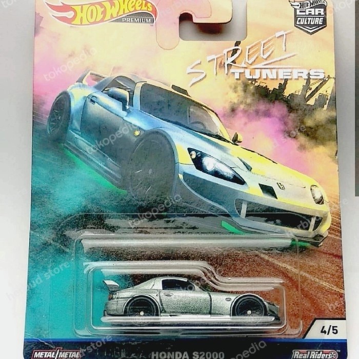✅COD Hot Wheels Hotwheels Car Culture Honda S2000 Silver Street Tuners Terbaru