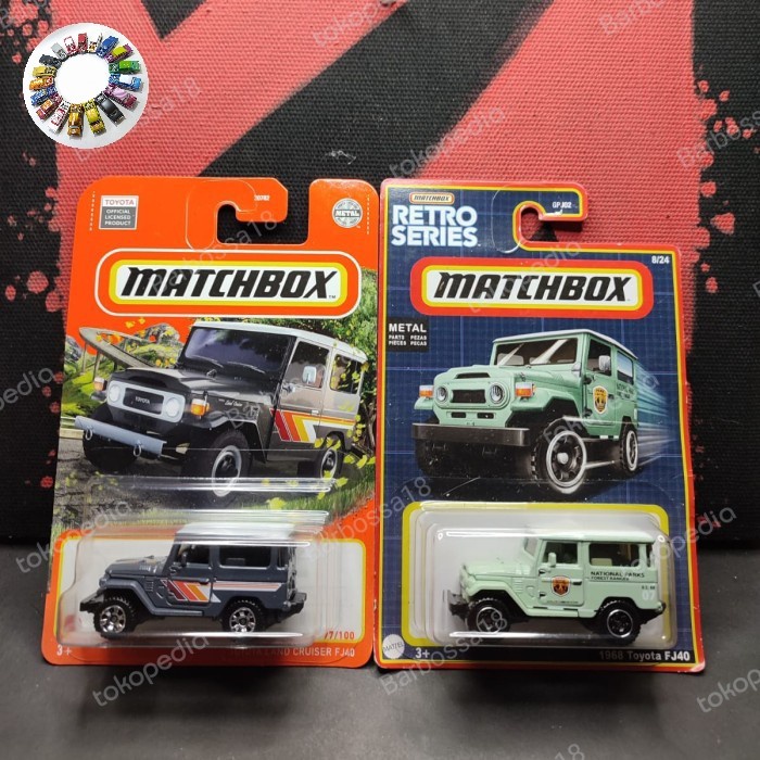 ✅COD Matchbox Toyota Fj40 Retro Series Bisa Sameday