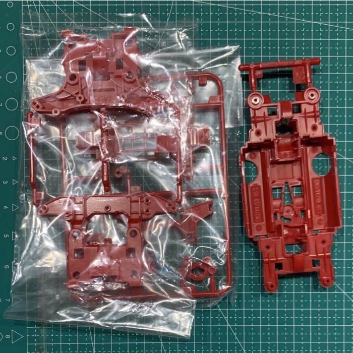 ✅COD Tamiya Ms Pro Red Chassis Set Loose Avante Korea Limited