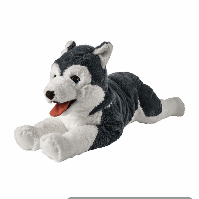 ✅New Ori Boneka Mainan Anak Anjing/Siberian Husky 57 Cm Terbatas