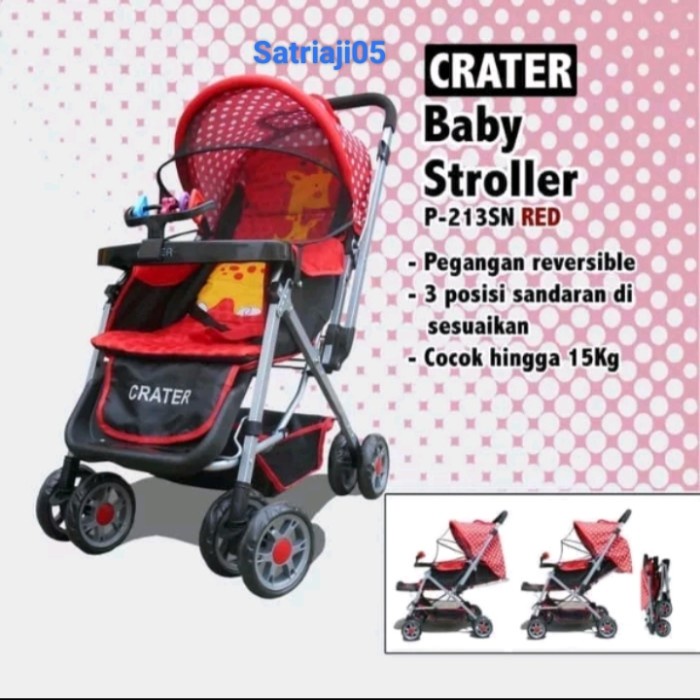 ✅New Ori Stroller Crater Baby Murah Limited