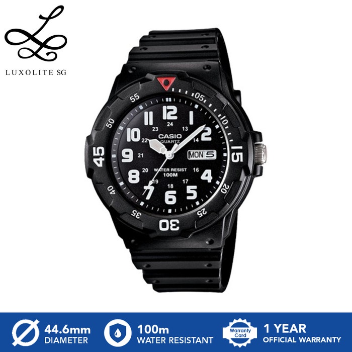 ✅Ori Casio Jam Tangan Pria Mrw-200H-1Bv Terbaru