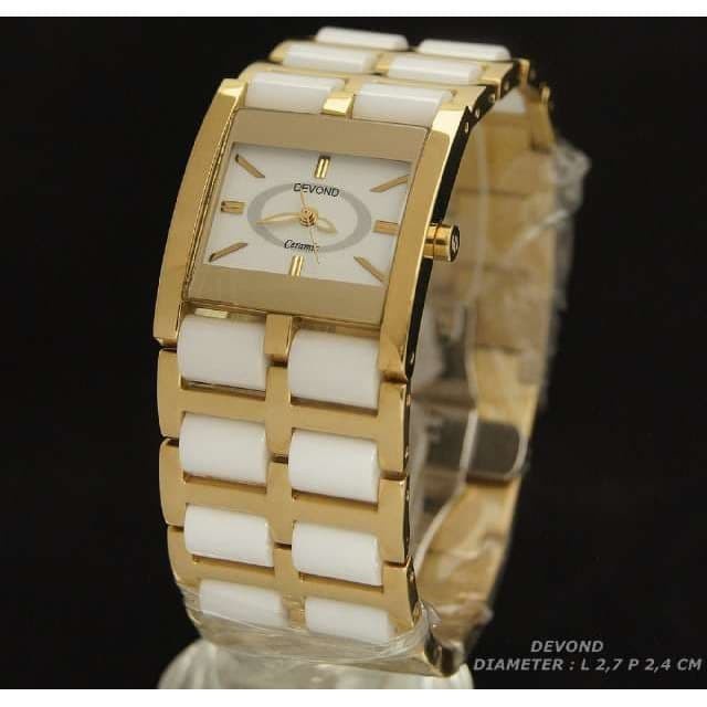 ✅Ori Devond 7167L Jam Tangan Wanita Gold Original Terbatas