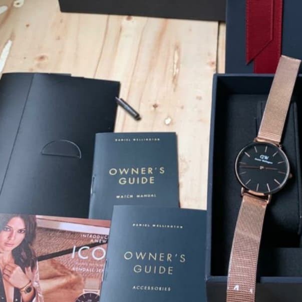 ✅Ori Jam Tangan Cewek Dw Melrose Black Berkualitas