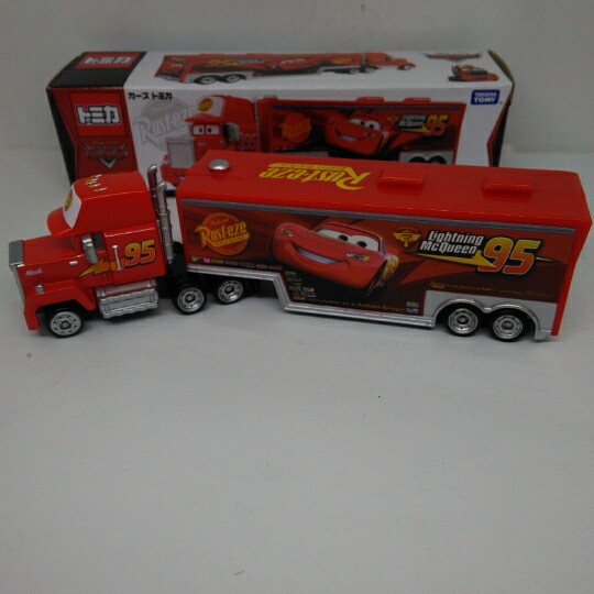 ✅COD Tomica Truck Mack Lighting Mcqueen - Diecast Truk Mack The Cars Terbaru