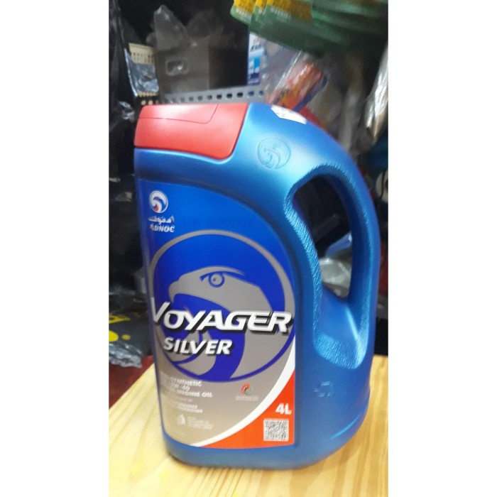 ✨Baru Oli Mobil Adnoc Voyager Silver 10W40 Petrol Engine Oil Isi 4 Liter Terbatas