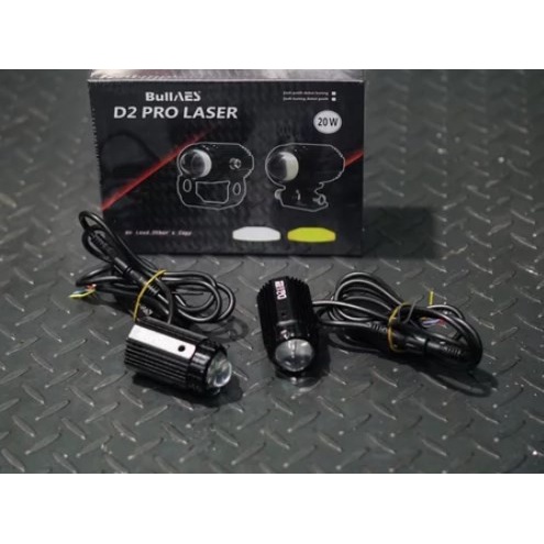 ✨New Lampu Sorot D2 Pro Laser Bull Aes Lampu Foglamp Aes Terang Bisa Sameday