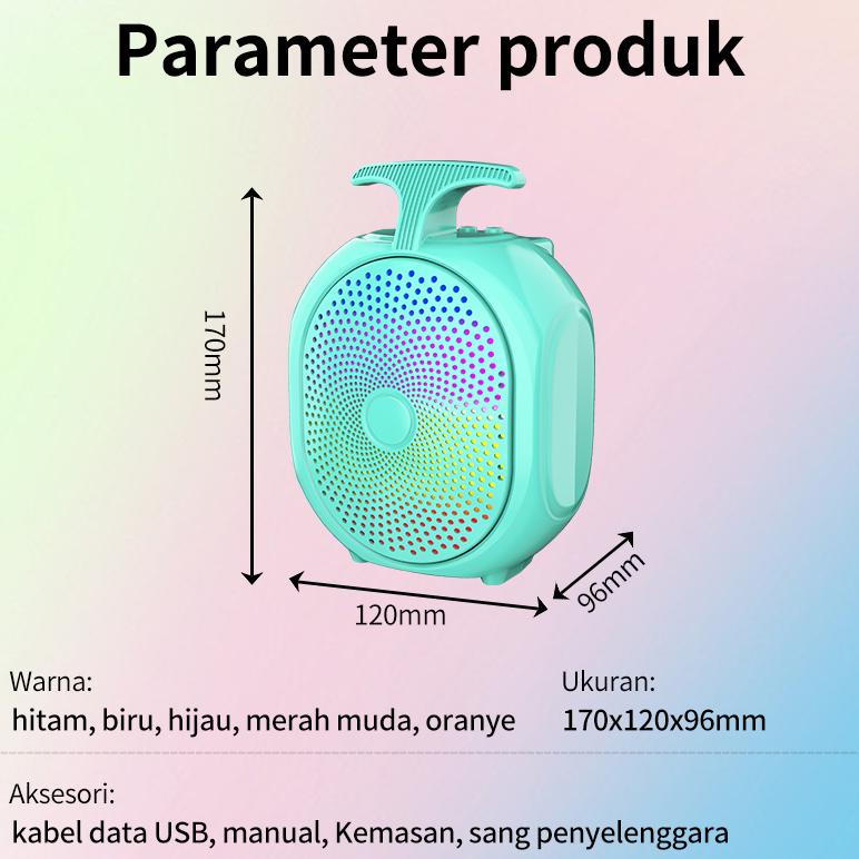 Termurah Musik Box Speaker Bluetooth Mini Murah Super Bass Portable Wireless Stereo TWS Full Bass Sp