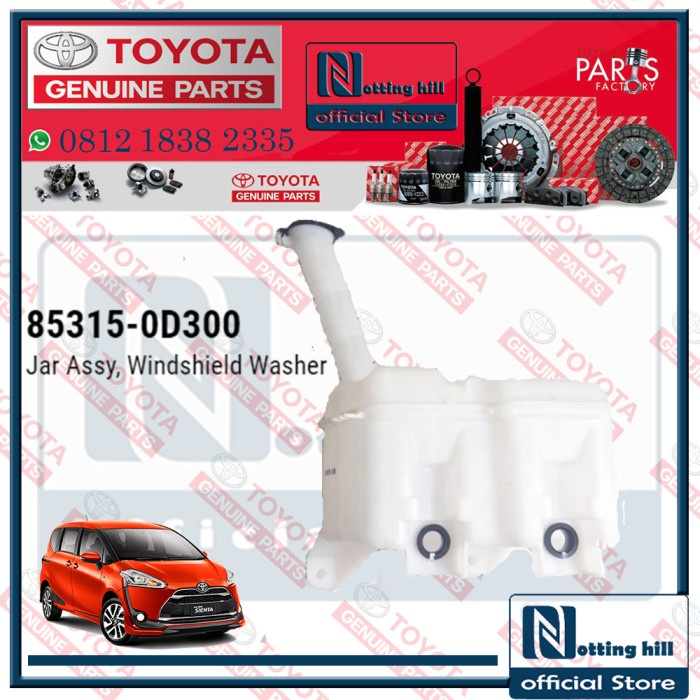 Ready Stok Tabung Air Wiper / Jar Washer Toyota Sienta Kode 156