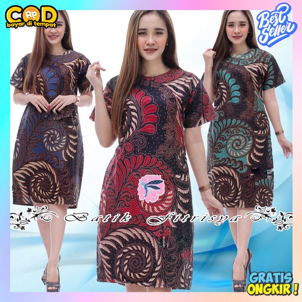 Drese Gaya Korea Daster Baju Santai Dres Kasual Terbaru 2024 Bj Gereja Formal Mini Dre Korean Mini D